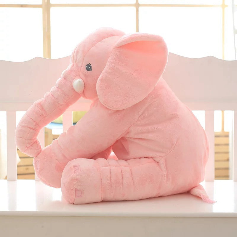 Cozy Plush Elephant Pillow