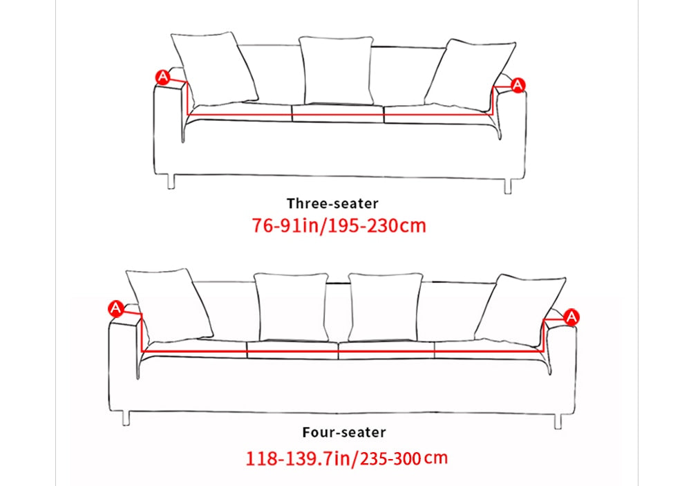 Multi-Seat Sofa Wrap