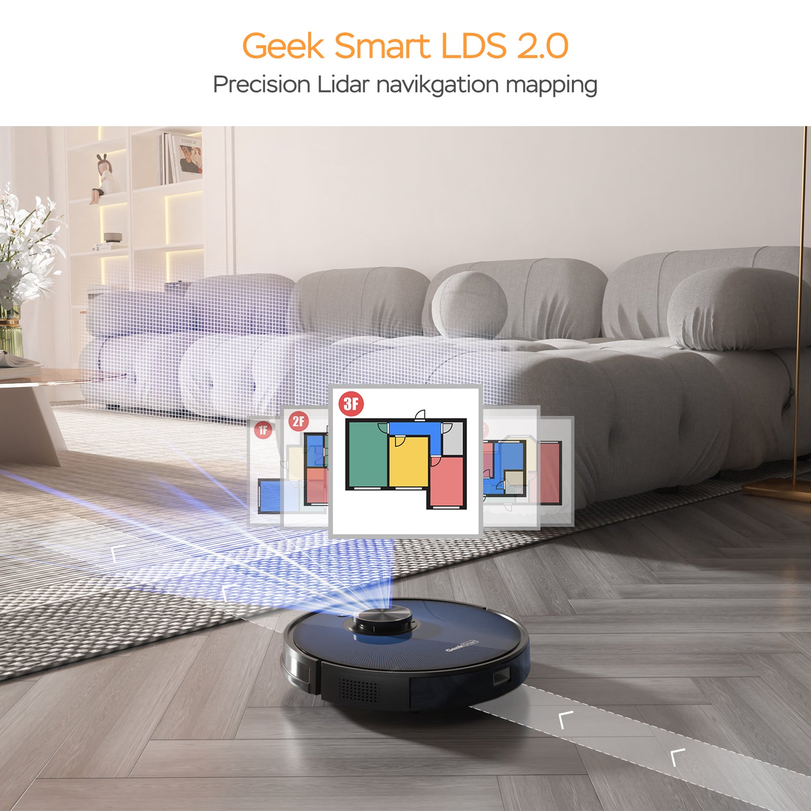 Geek Home Cleaning Robo