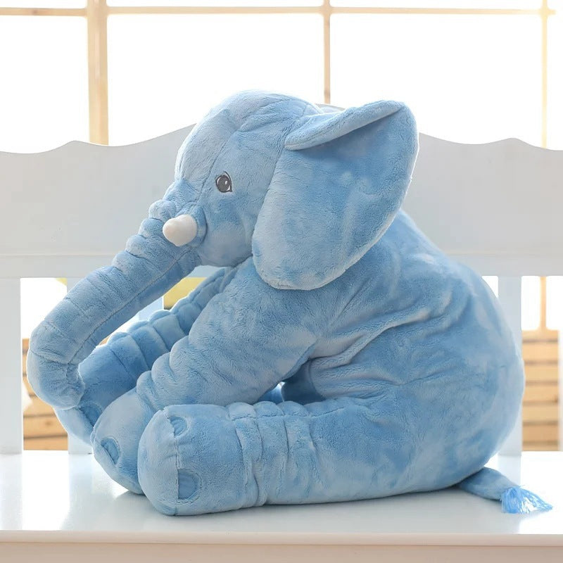 Cozy Plush Elephant Pillow