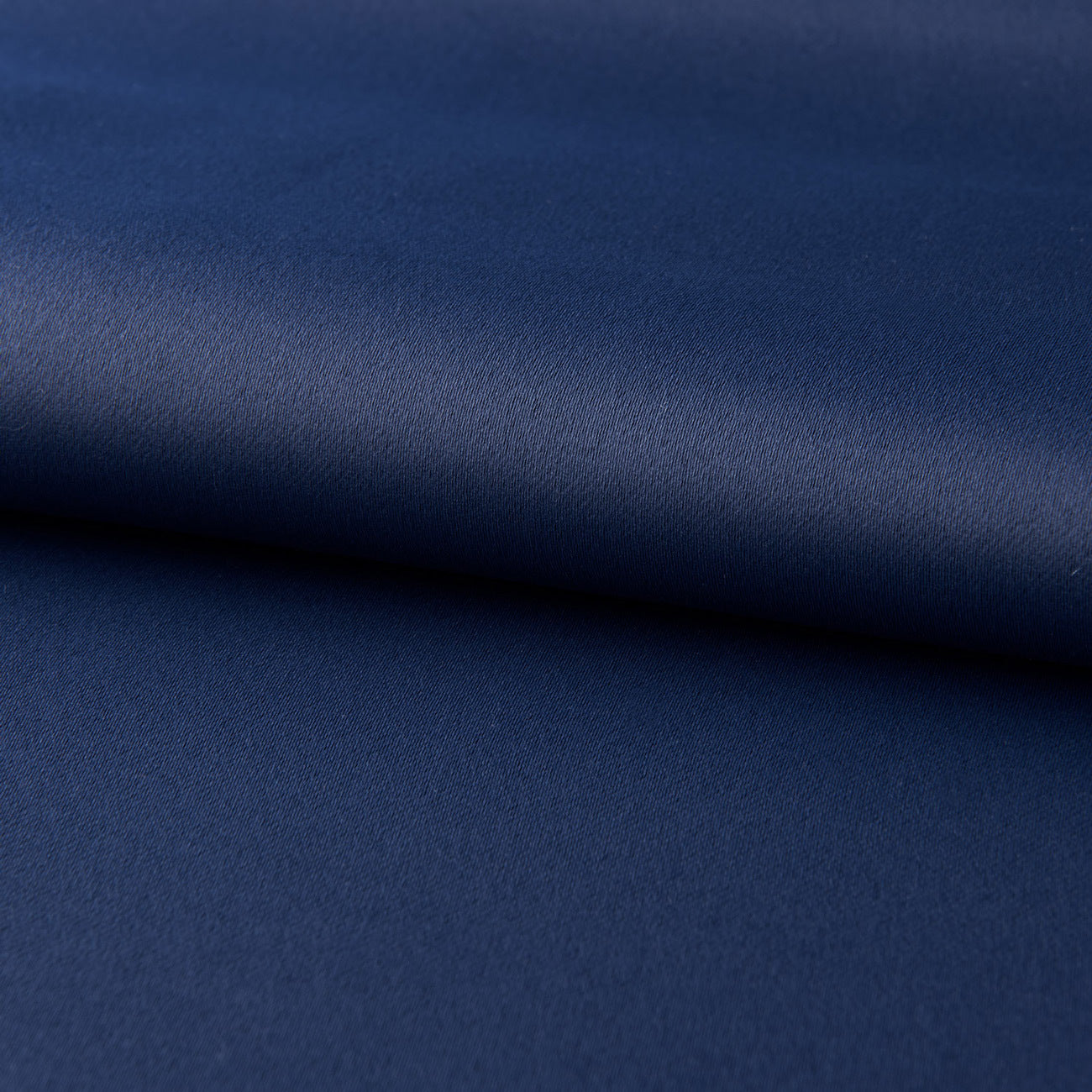 Dark Blue Fabric Printed Drapes