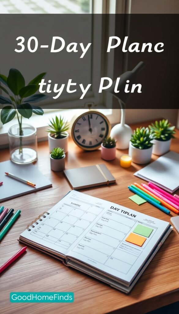 30 day tidy plan