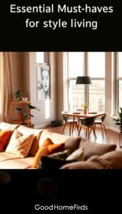 apartment must haves