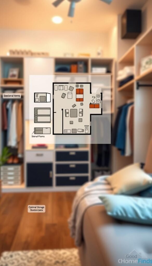 apartment storage map