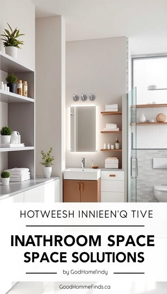 best bathroom space solutions