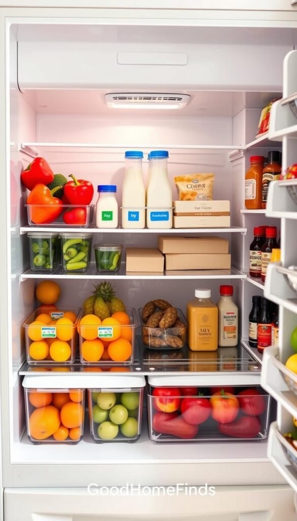 best fridge organization