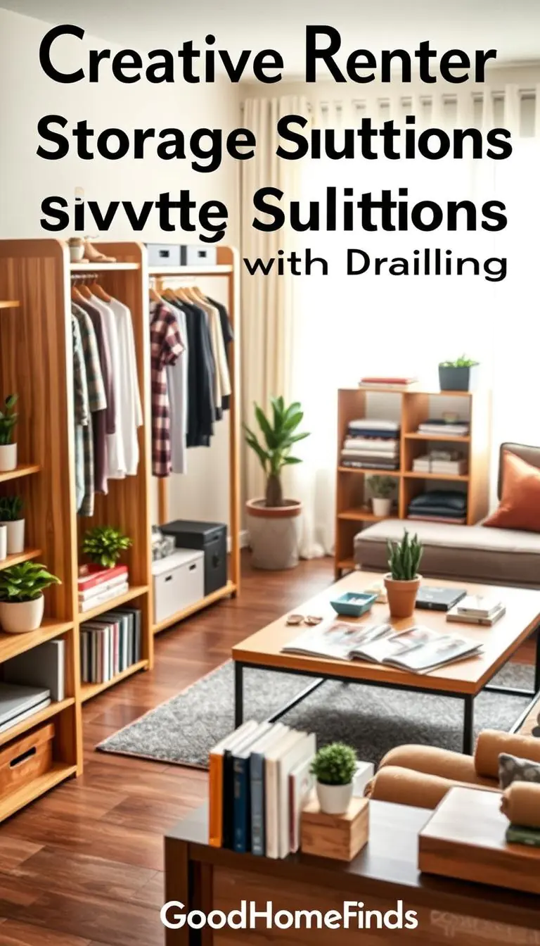 best renter storage ideas
