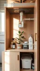 best under sink setup