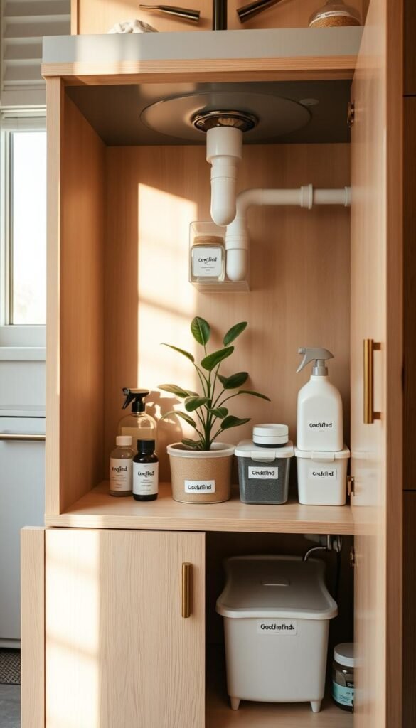 best under sink setup