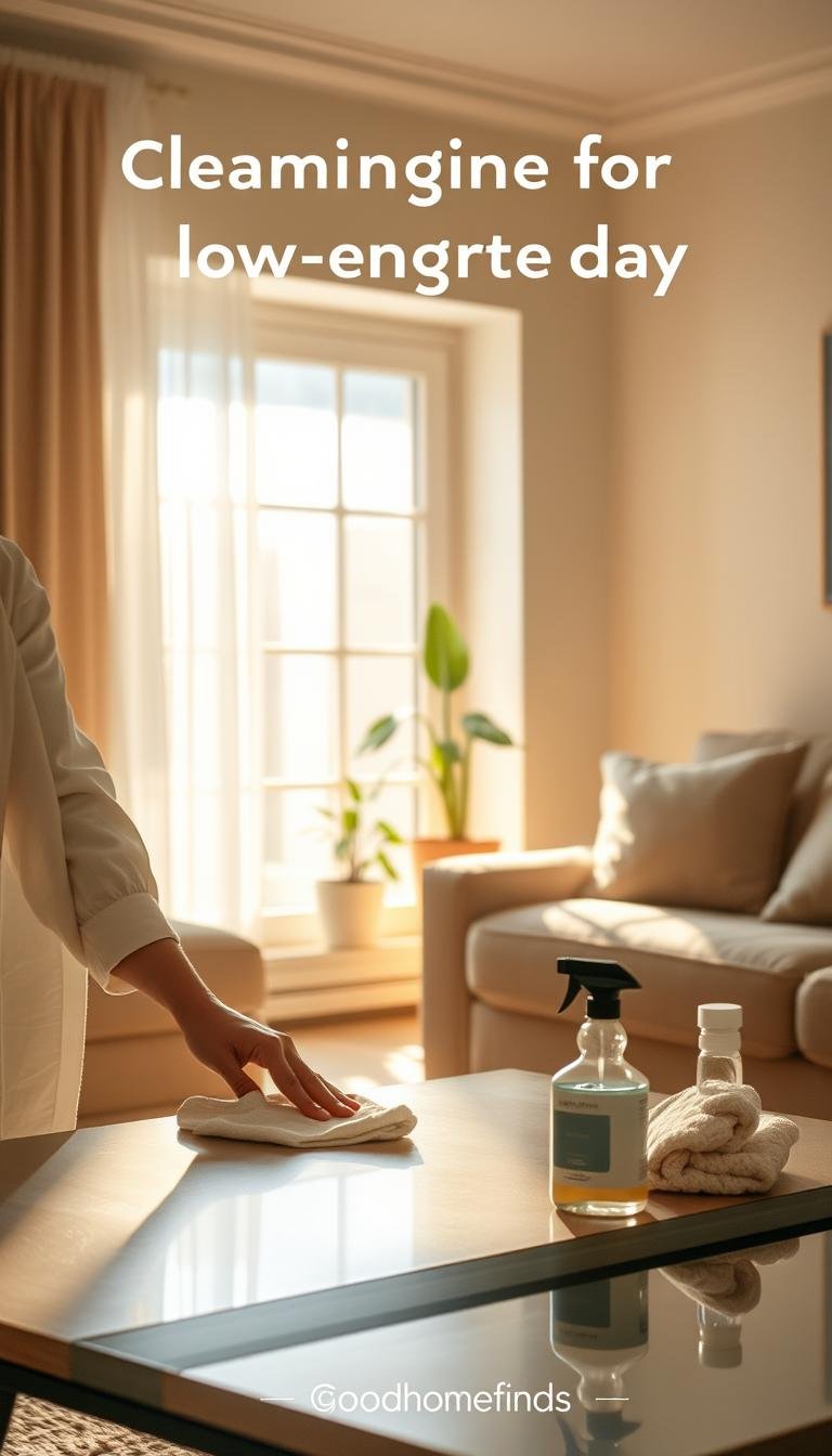 cleaning low energy