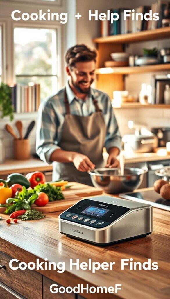 cooking helper finds