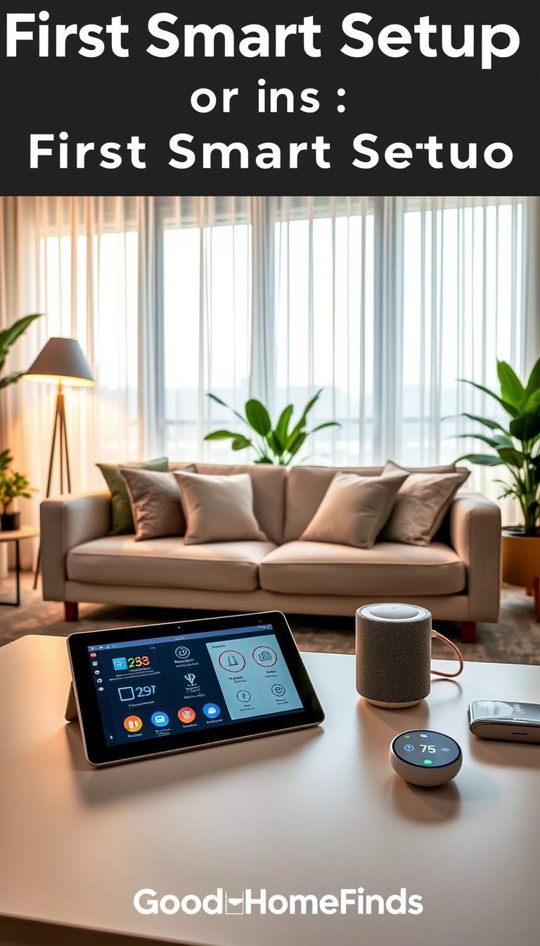 first smart setup