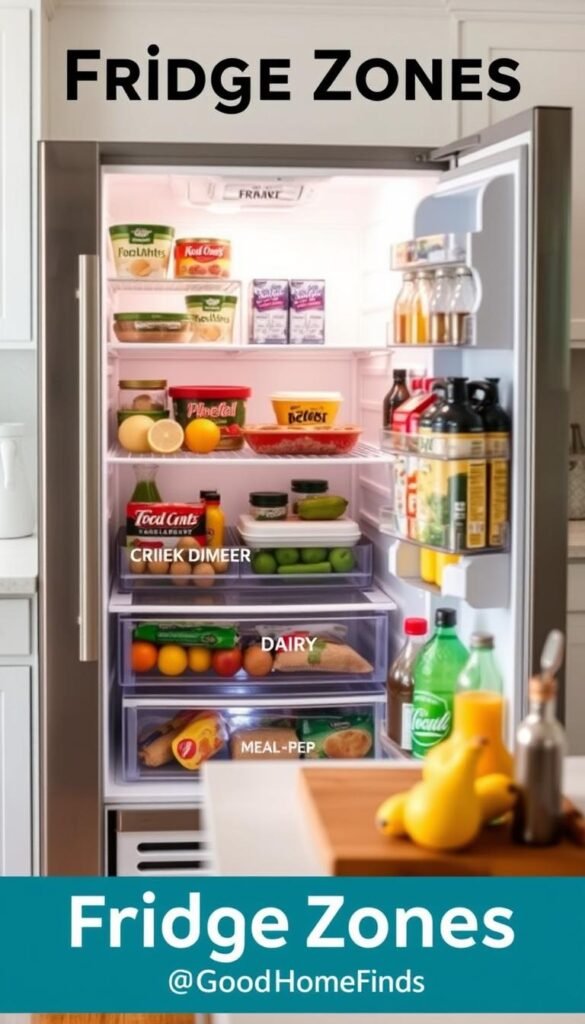 fridge zones guide