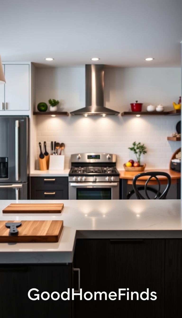 kitchen by zones