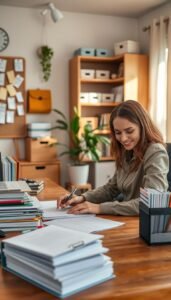 organize paperwork home