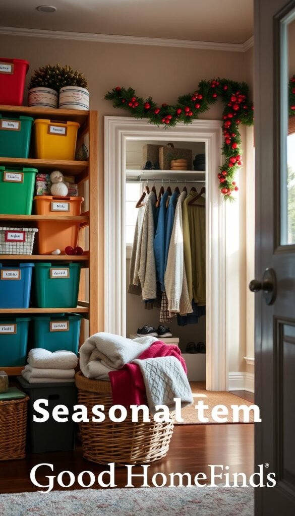 organize seasonal