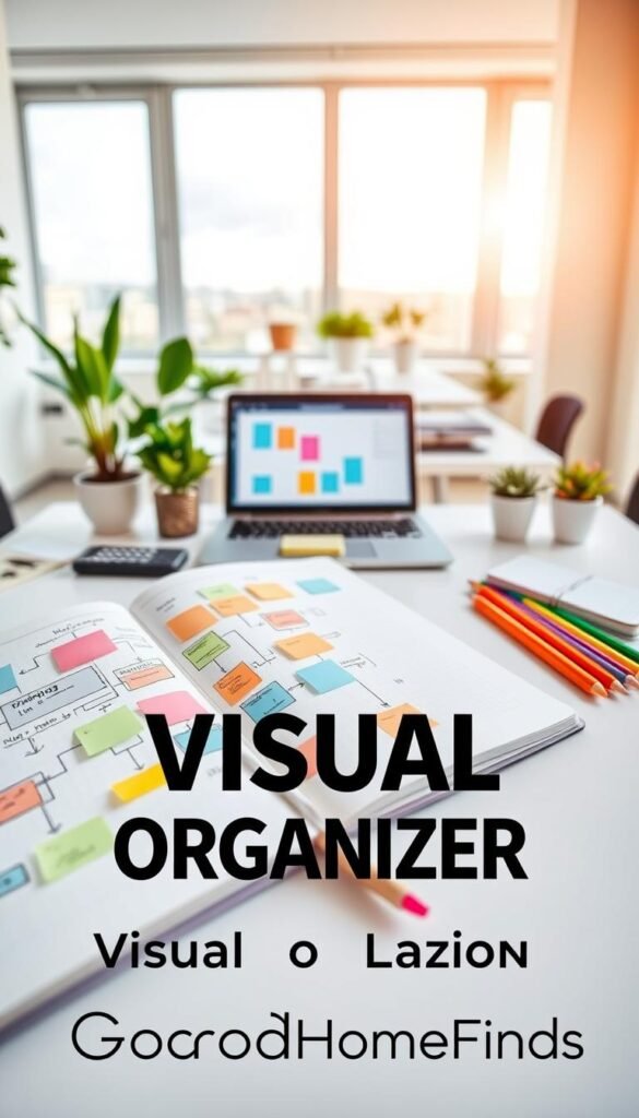 organize visually