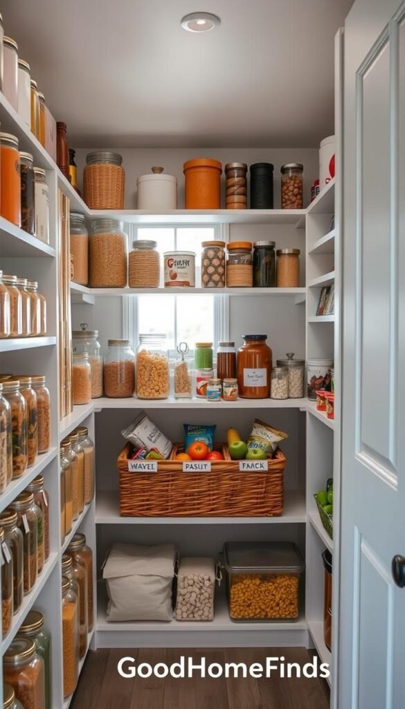 pantry zones guide