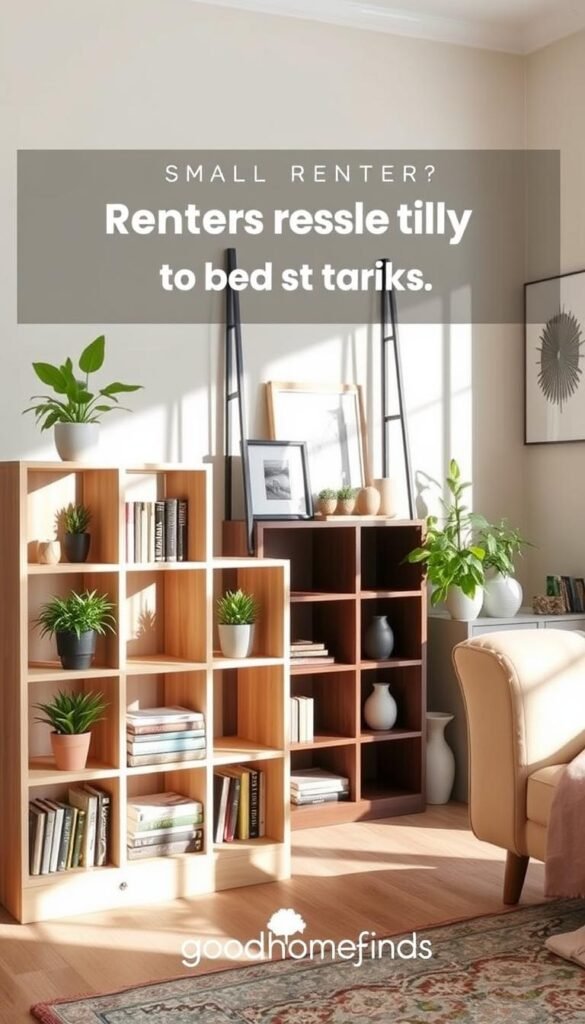 renter friendly shelves