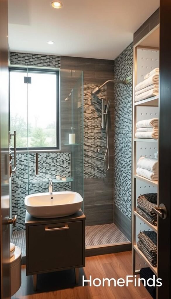 small bathroom system