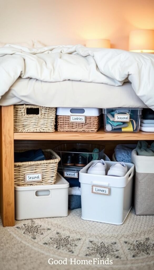 under bed storage guide