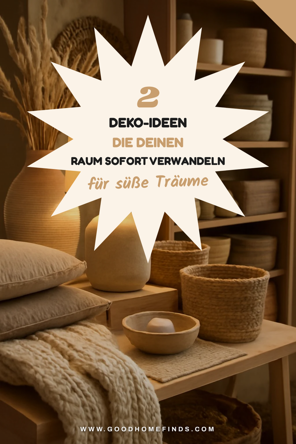 Diese 4 Deko-Ideen verwandeln deinen Raum sofort