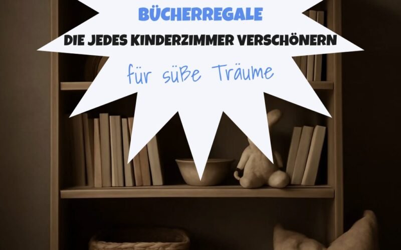 10 kreative Bücherregale die jedes Kinderzimmer verschönern