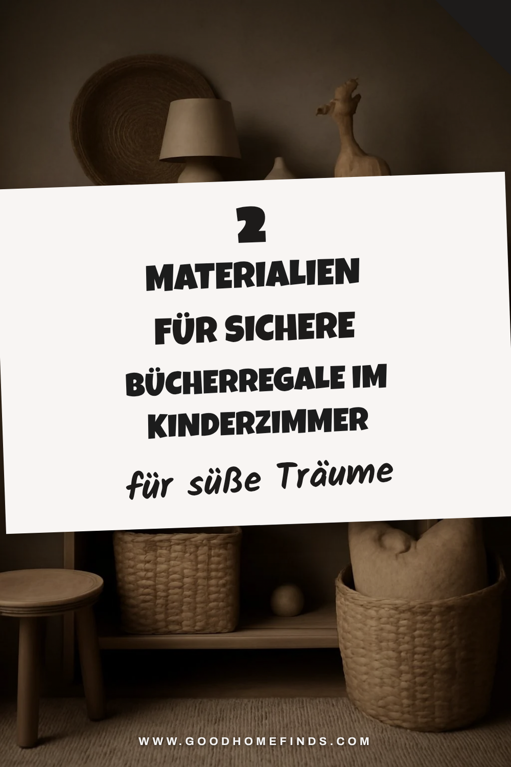 So wählst du das richtige Material für das Bücherregal