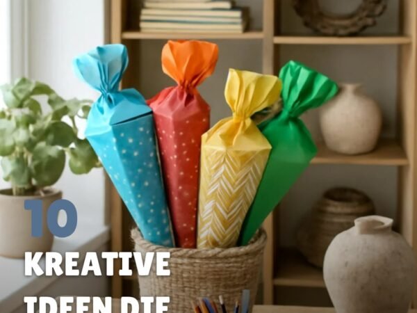10 kreative Ideen die deine Schultüte füllen