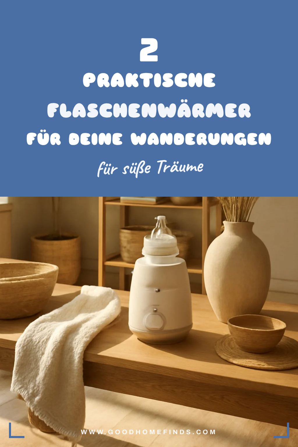 Praktische Flaschenwärmer für Wanderungen
