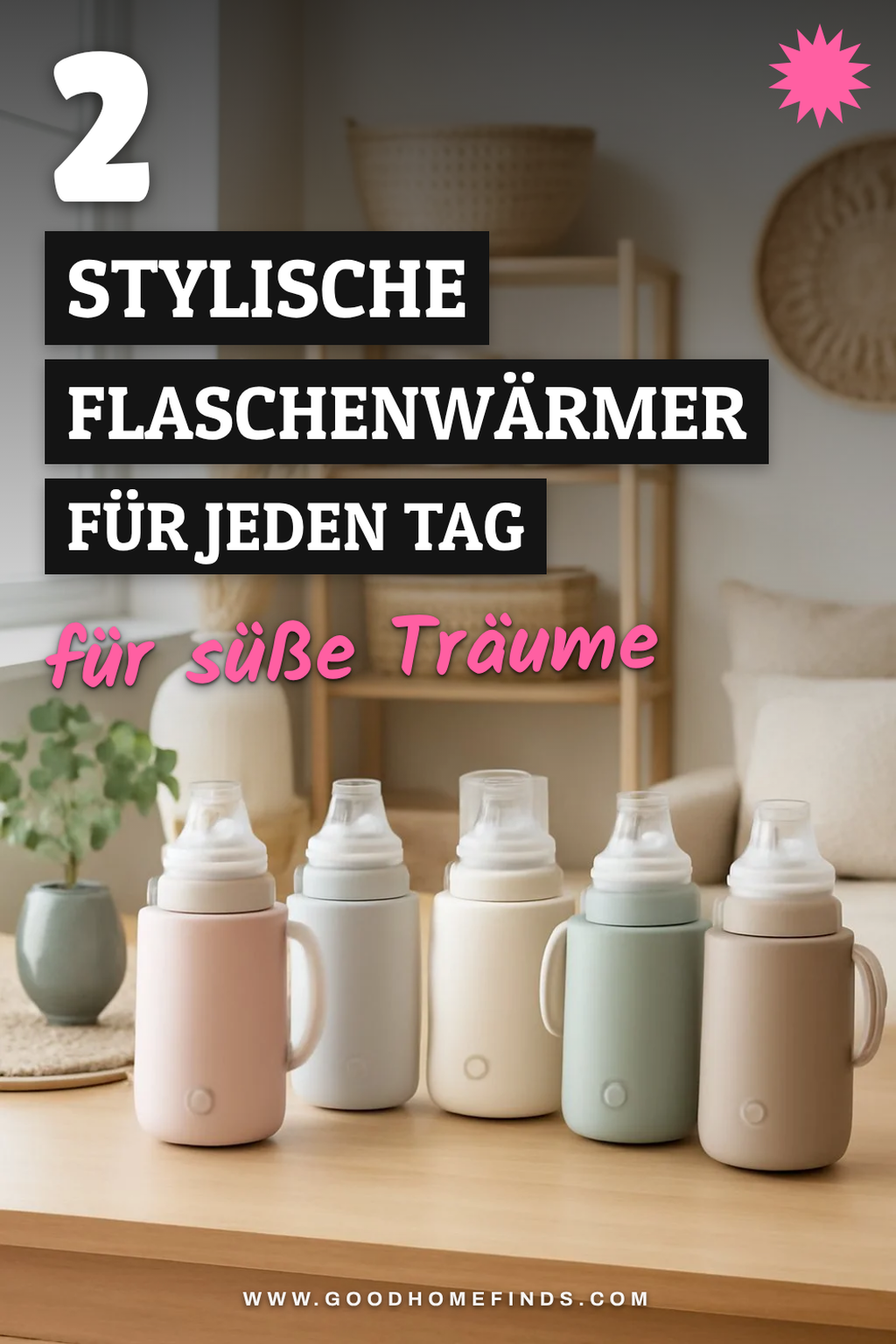 Stylische Flaschenwärmer für den Alltag