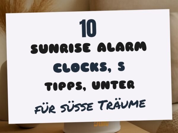 10 Sunrise Alarm Clocks, 5 Tipps, unter 100 Euro — der große Check