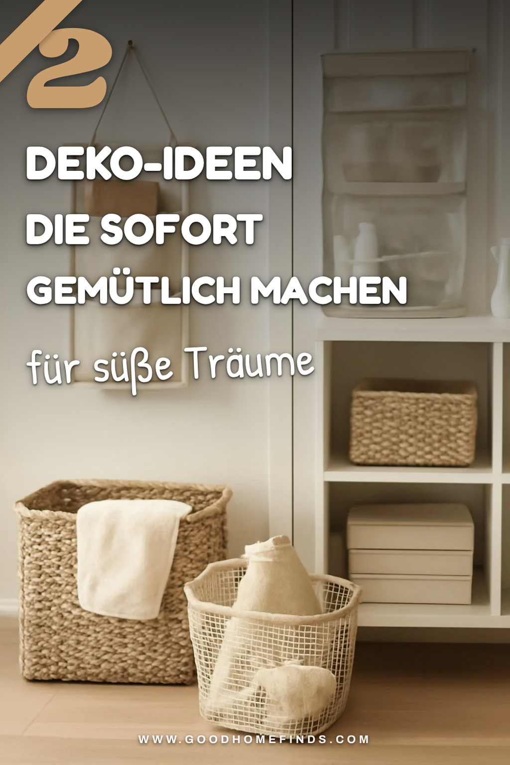 Diese 4 Deko-Ideen machen dein Wohnzimmer gemütlich