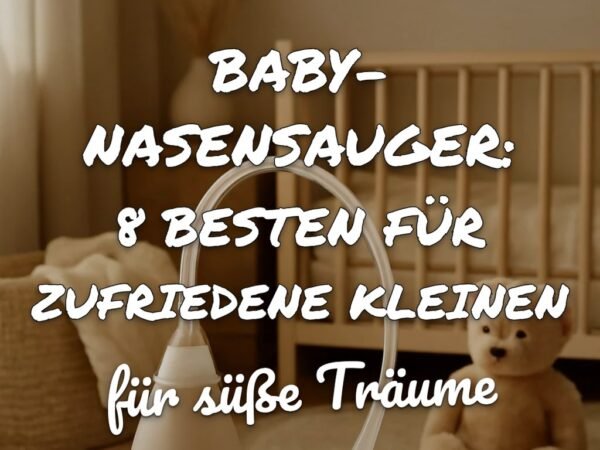 Baby-Nasensauger: Die 8 besten für zufriedene Kleinen