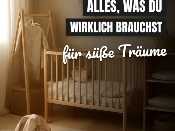 Babyausstattung-Checkliste: Alles, was du wirklich brauchst