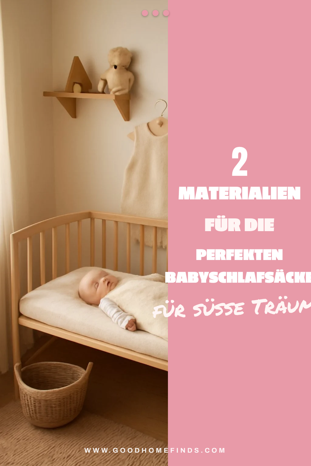 Diese Materialien sind ideal für Babyschlafsäcke