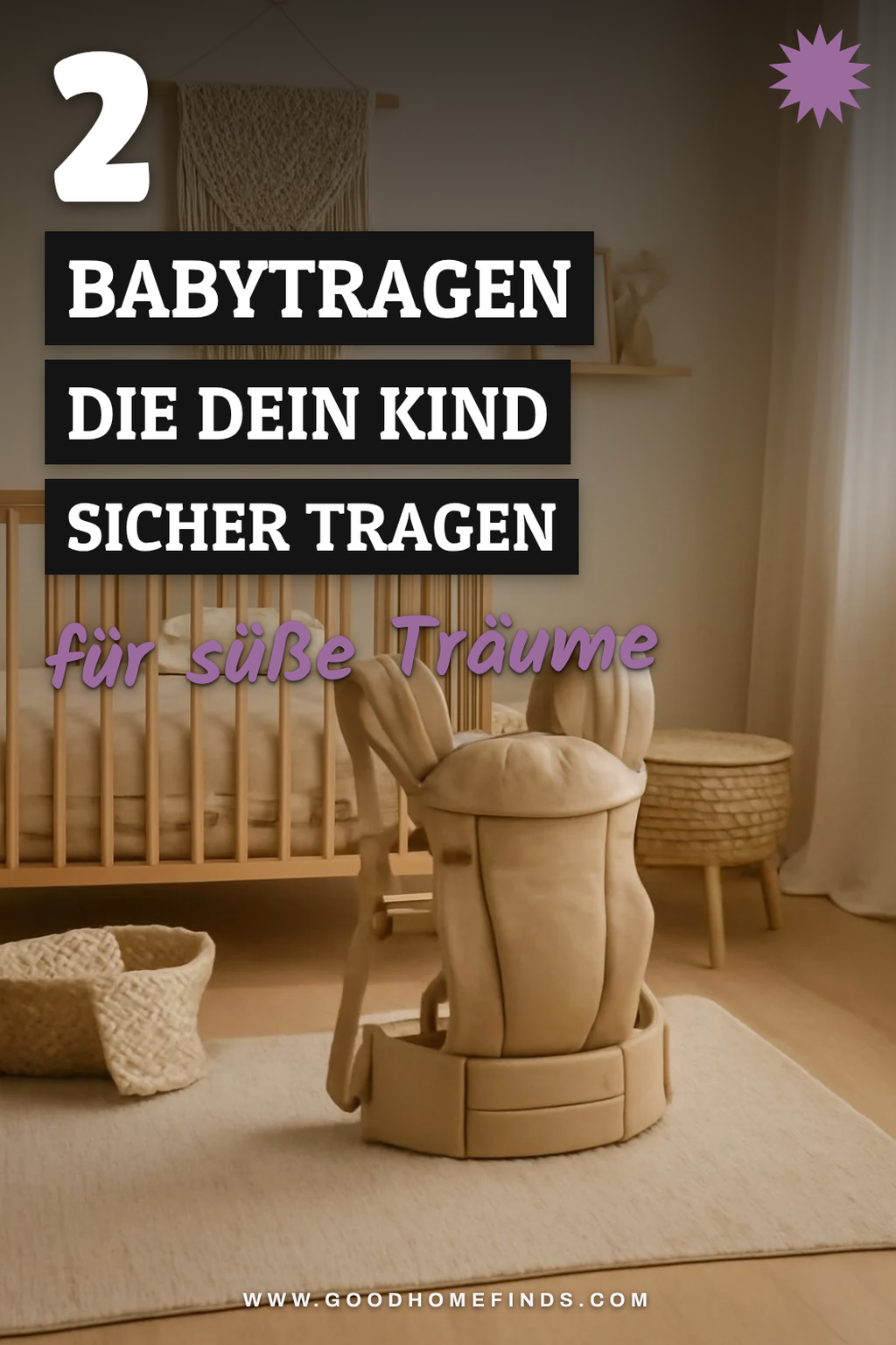 So findest du die beste Babytrage für dein Kind