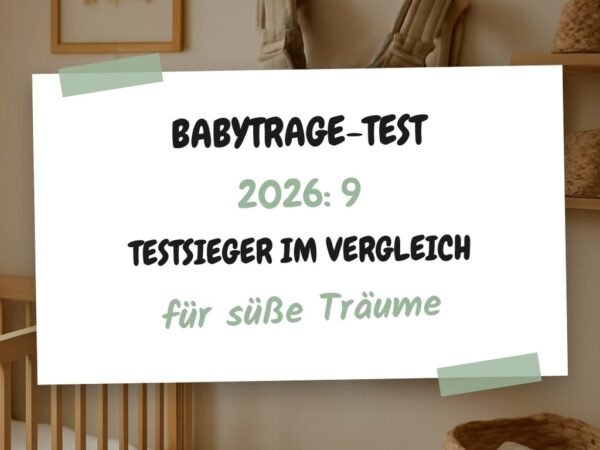 Babytrage-Test 2026: Die 9 Testsieger im Vergleich