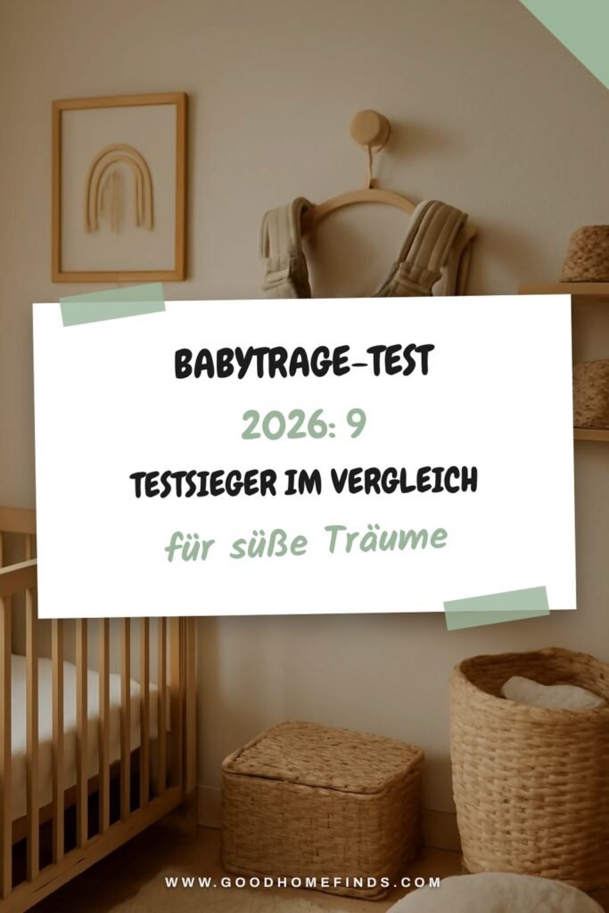 Babytrage-Test 2026: Die 9 Testsieger im Vergleich