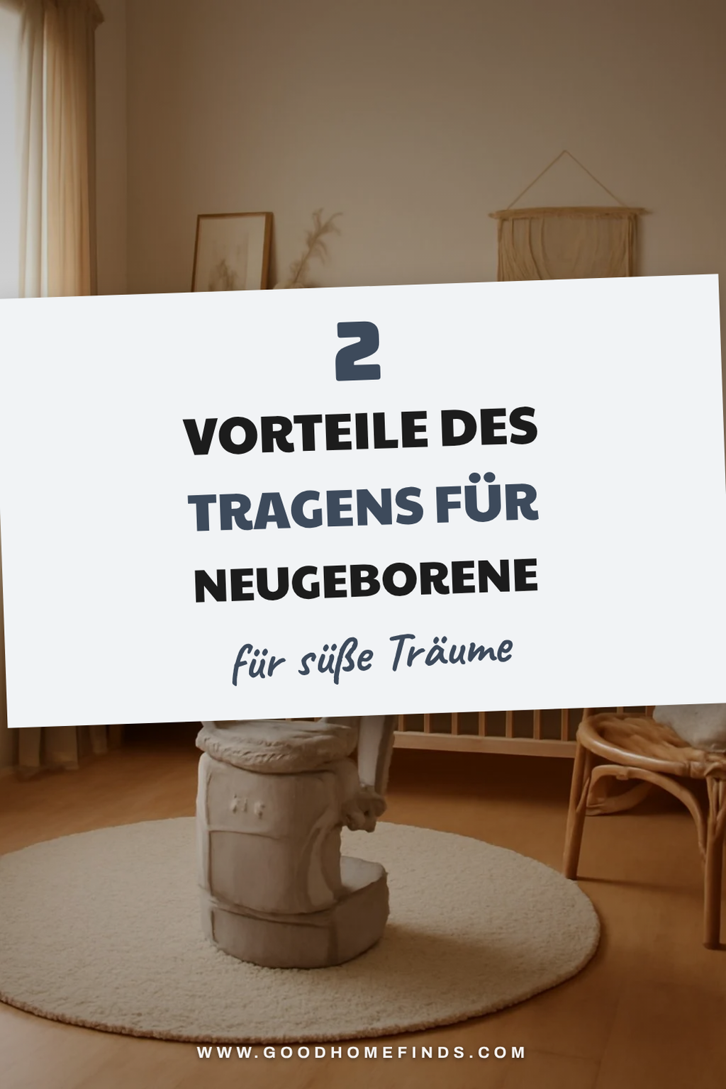 Vorteile des Tragens für Neugeborene