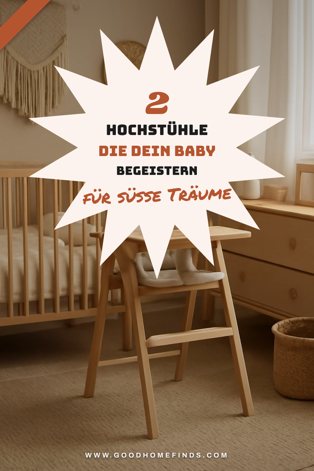 Wie du den perfekten Hochstuhl für dein Baby findest