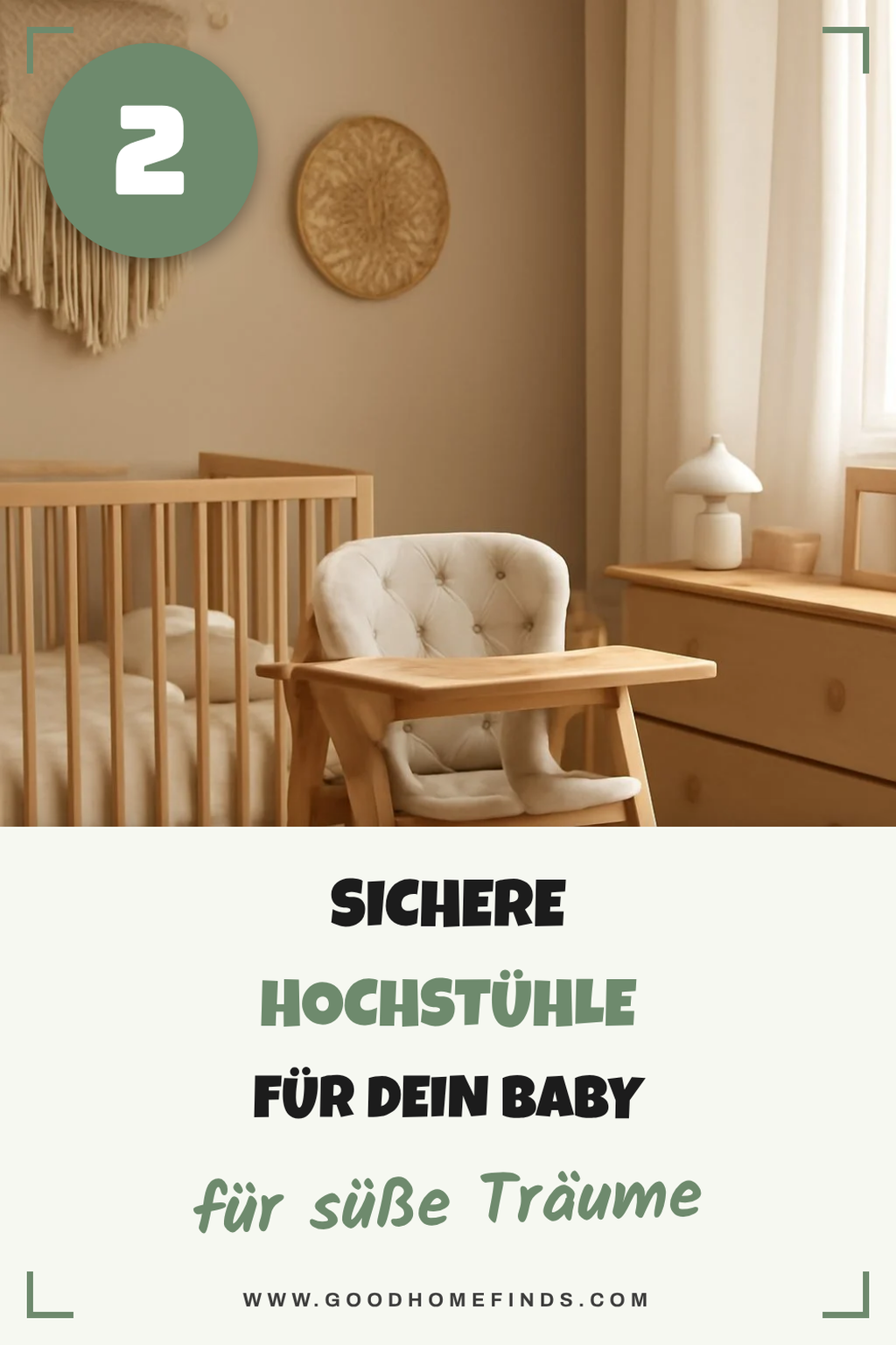 Sichere und stabile Hochstühle für dein Baby
