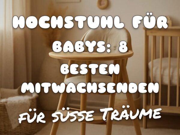 Hochstuhl für Babys: Die 8 besten mitwachsenden Modelle