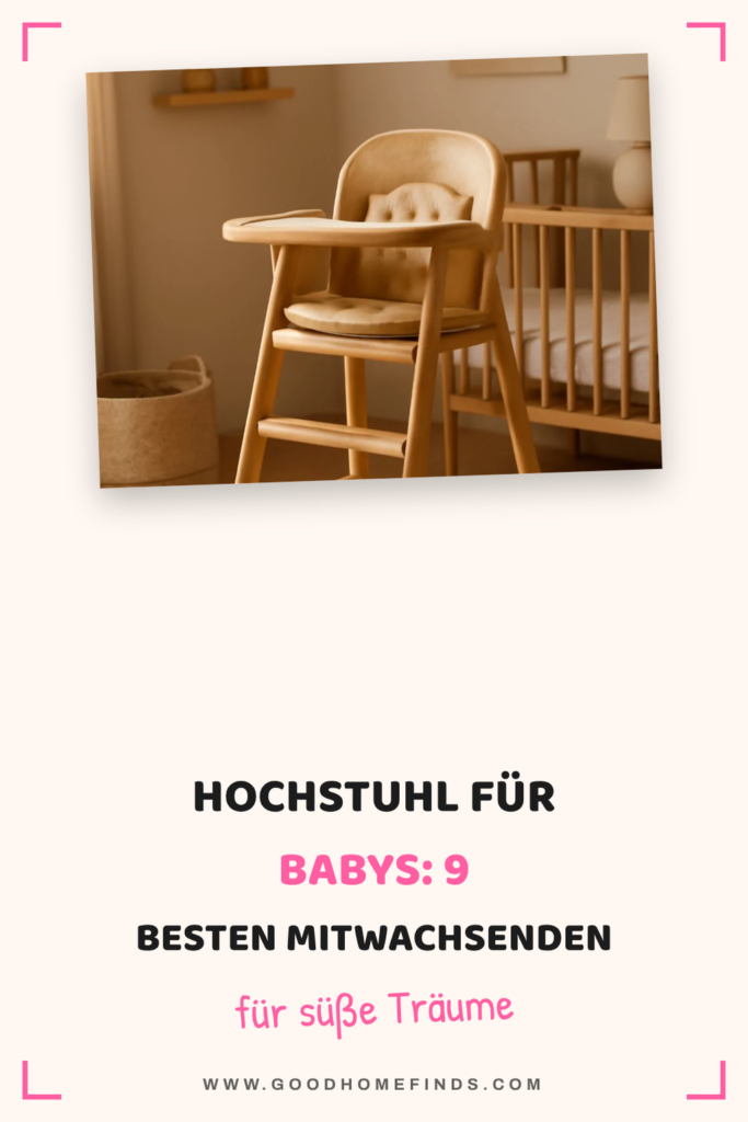 Hochstuhl für Babys: Die 9 besten mitwachsenden Modelle