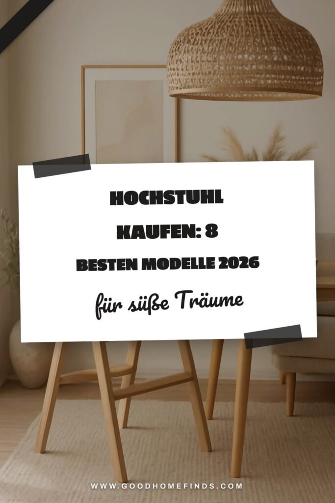 Hochstuhl kaufen: Die 8 besten Modelle 2026