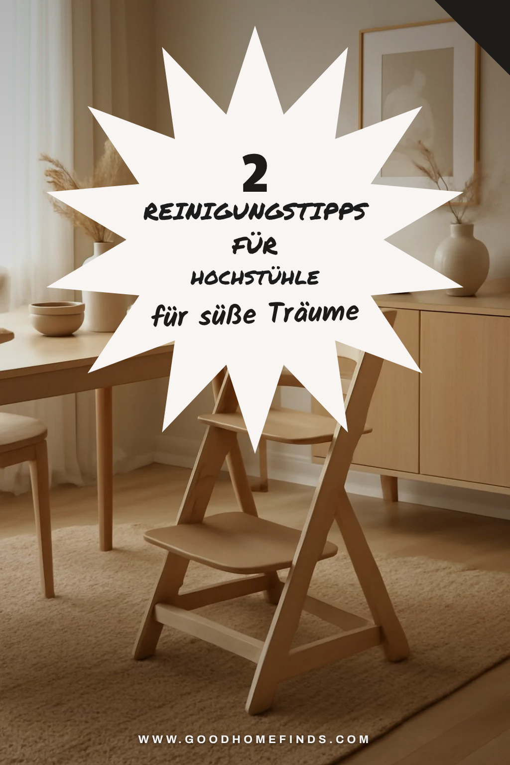 Pflege und Reinigung von Hochstuhl Stokke