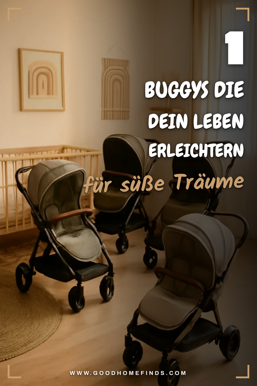 Diese 4 Buggys machen das Leben mit Baby leichter