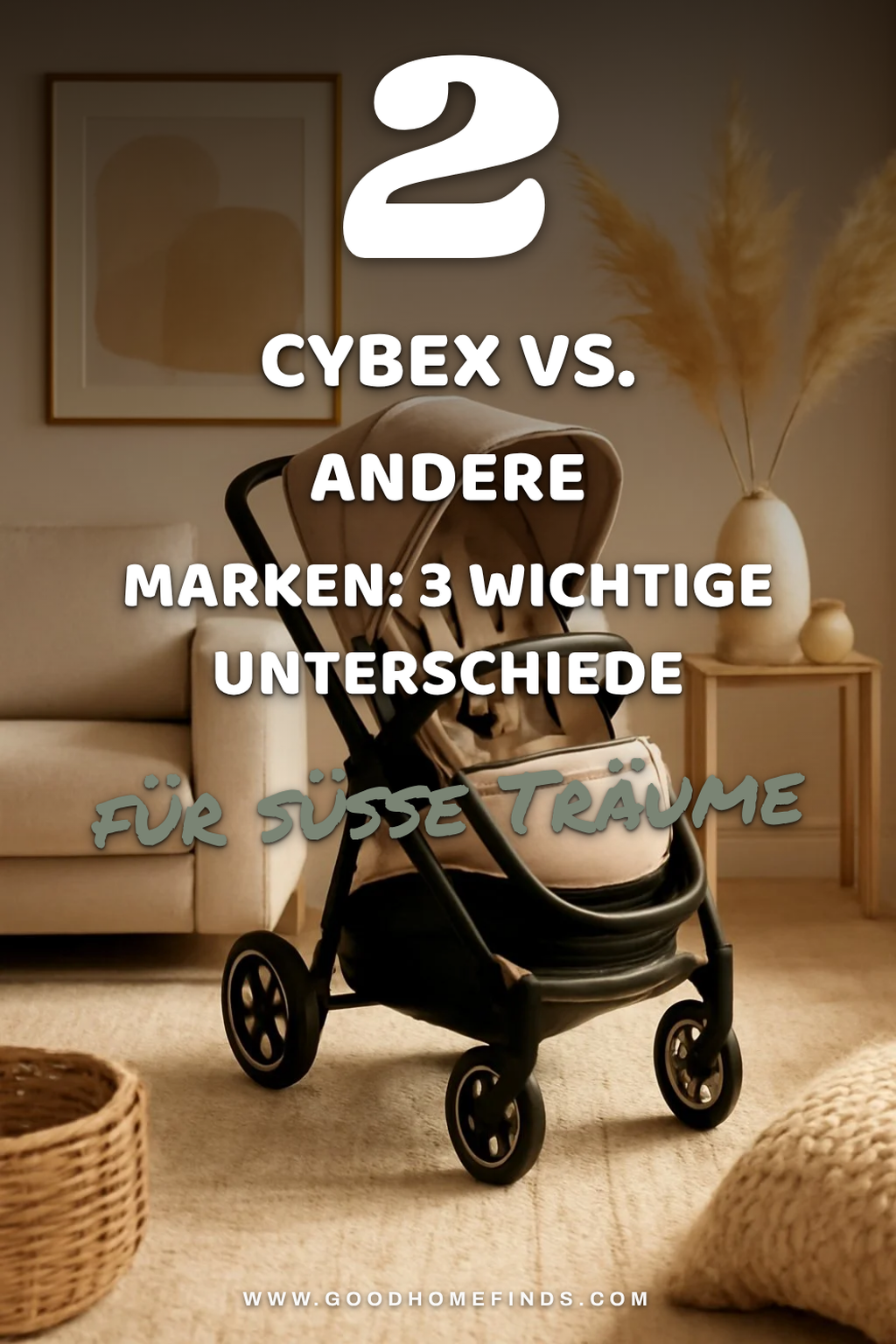 Cybex Kinderwagen im Vergleich zu anderen Marken