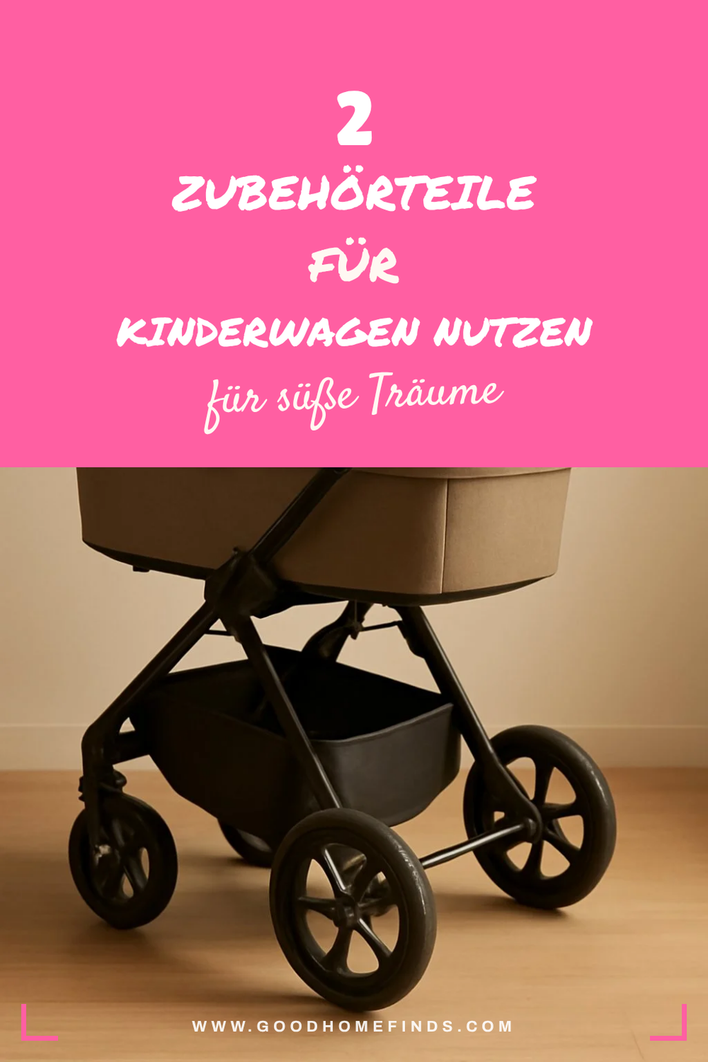 Praktisches Zubehör für Kinderwagen
