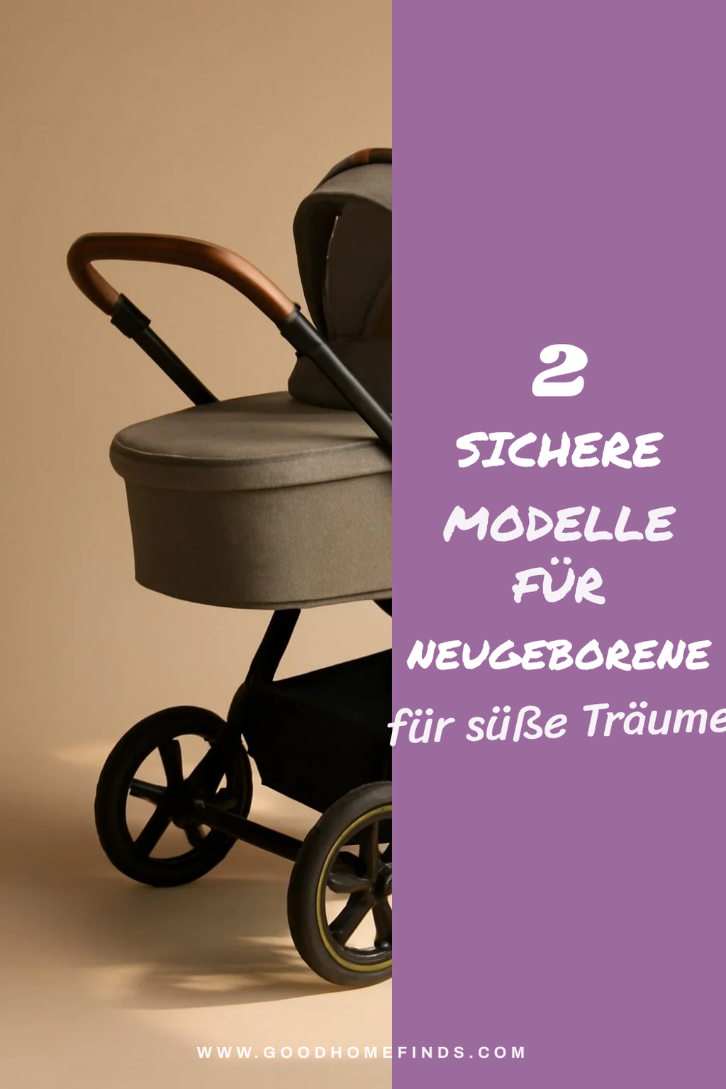 Sichere und komfortable Moon Kinderwagen für Neugeborene
